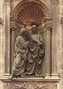 Andrea della Verrocchio Christ and Doubting Thomas oil